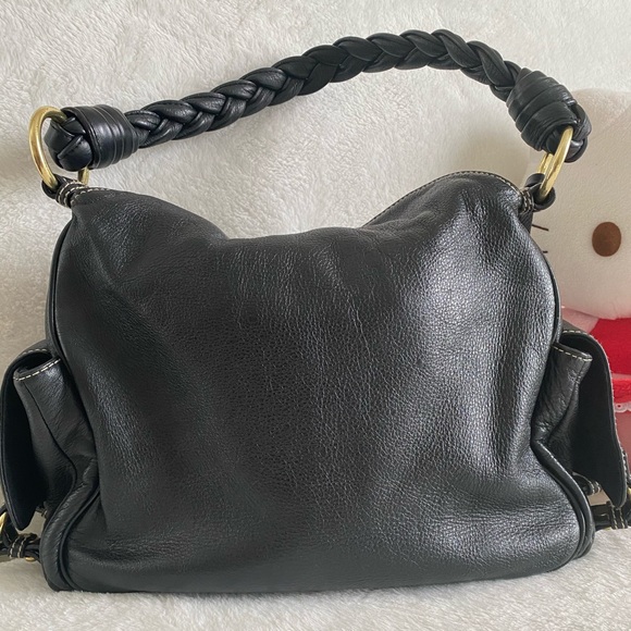 Lauren Ralph Lauren Leather Black Purse - Picture 2 of 8